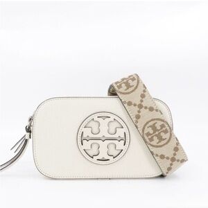 Tory Burch MINI MILLER CROSSBODY BAG, New Ivory Color